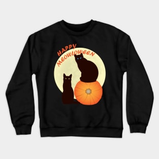 Happy Meowloween Crewneck Sweatshirt